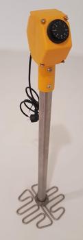 Honig-Tauchwärmer Edelstahl / elektrisch 700X210mm